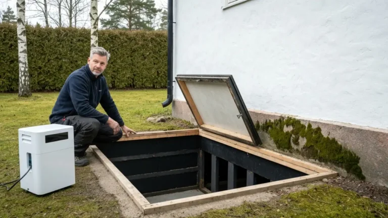 Krypgrundsavfuktare – guide för att välja rätt system för villa och bostadsrättsförening